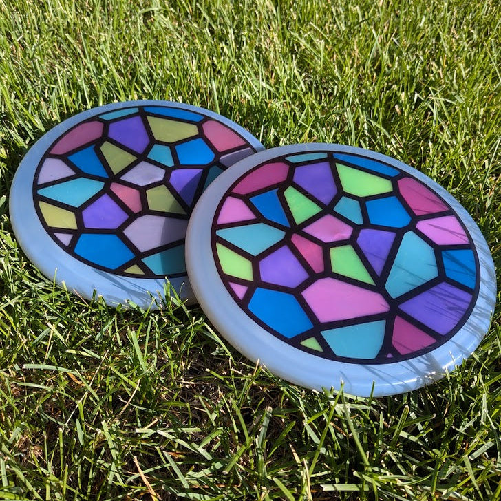 Dyed Trash Panda Lucas Carmichael Stained Glass Maria's Inner Core (Small Batch 010)