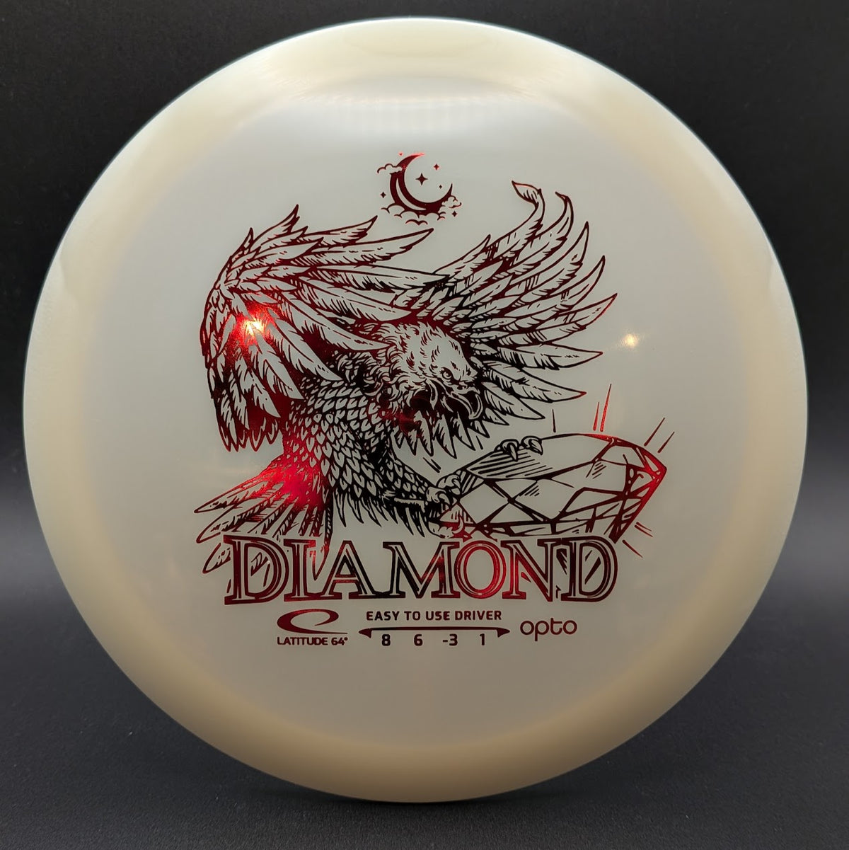 Opto Moonshine Diamond • 156g