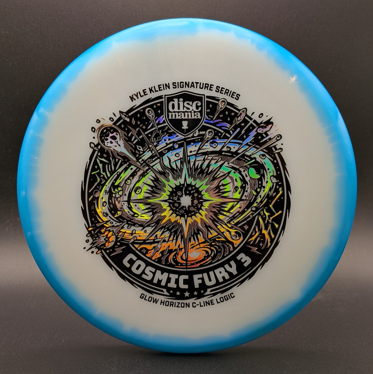 Cosmic Fury 3 • Kyle Klein Signature Series Glow Horizon C-Line Logic • 176g