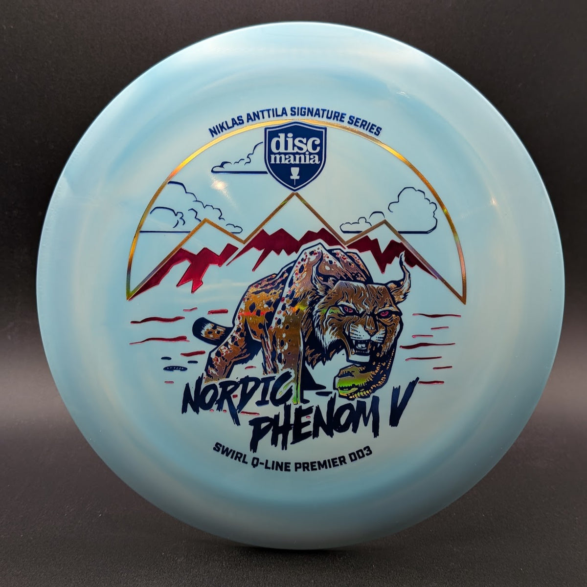 Nordic Phenom 5 • Niklas Anttila Signature Series Swirl Q-Line Premier DD3 • 173g