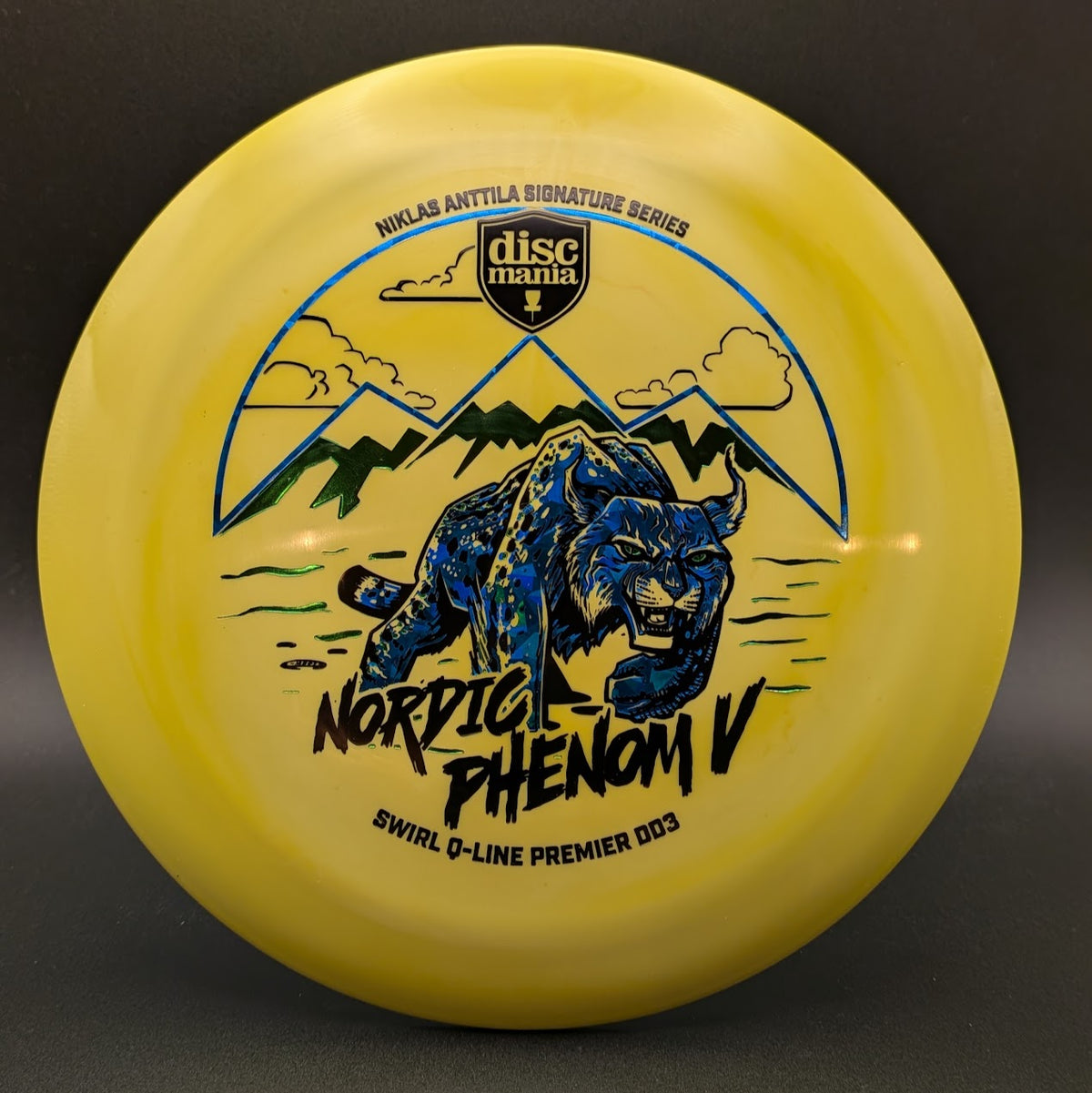 Nordic Phenom 5 • Niklas Anttila Signature Series Swirl Q-Line Premier DD3 • 175g