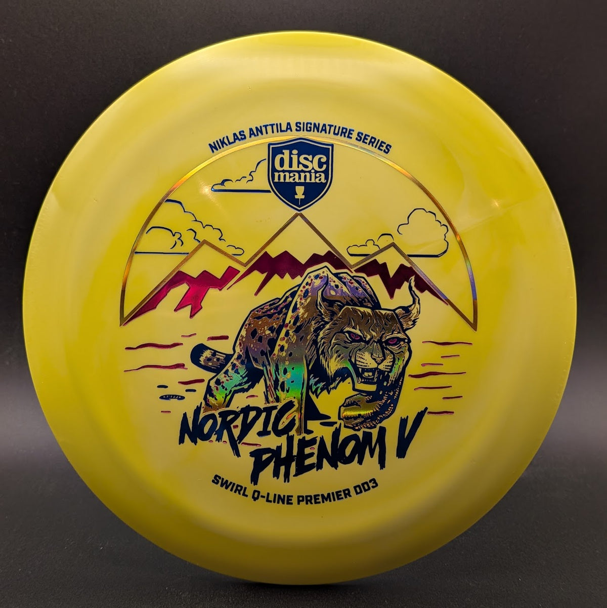 Nordic Phenom 5 • Niklas Anttila Signature Series Swirl Q-Line Premier DD3 • 175g