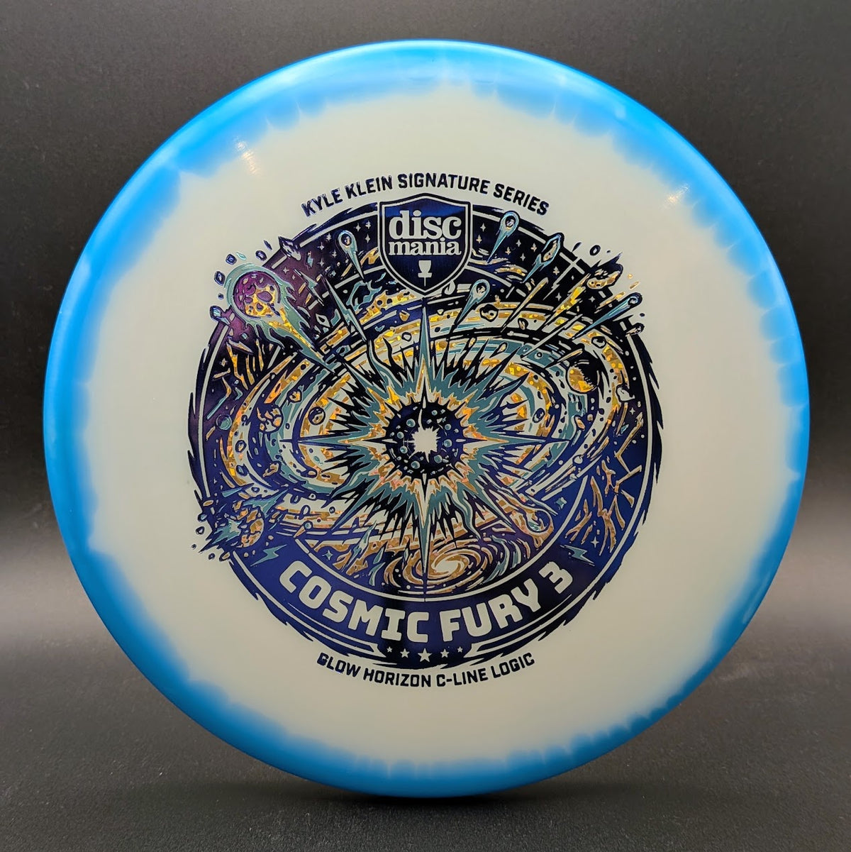 Cosmic Fury 3 • Kyle Klein Signature Series Glow Horizon C-Line Logic • 176g