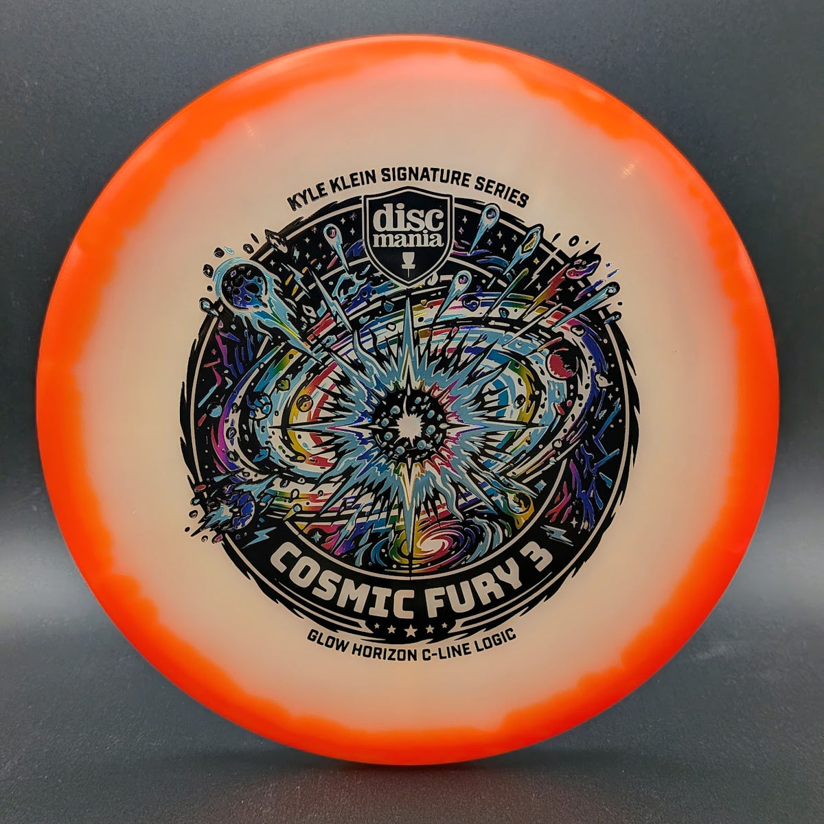 Cosmic Fury 3 • Kyle Klein Signature Series Glow Horizon C-Line Logic • 175g