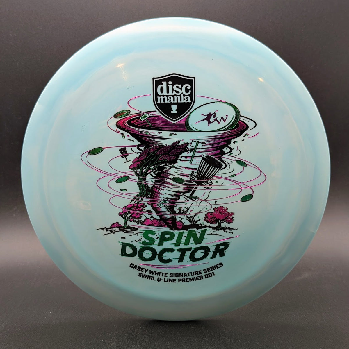Spin Doctor • Casey White Signature Series Swirl Q-Line Premier DD1 • 173g