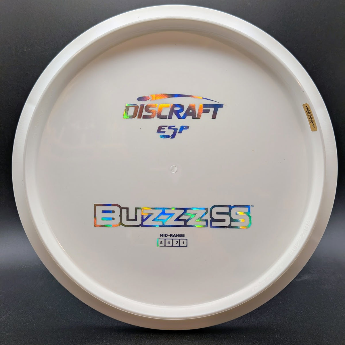 White ESP Buzzz SS Bottom Stamp • 174g