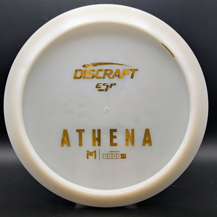 Paul McBeth White ESP Athena Bottom Stamp