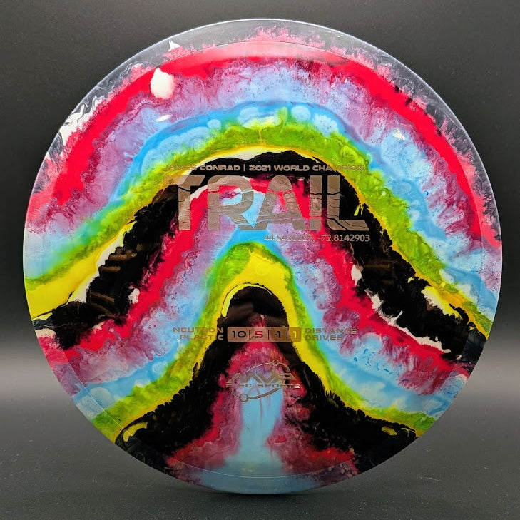 Dyed MVP Neutron Trail