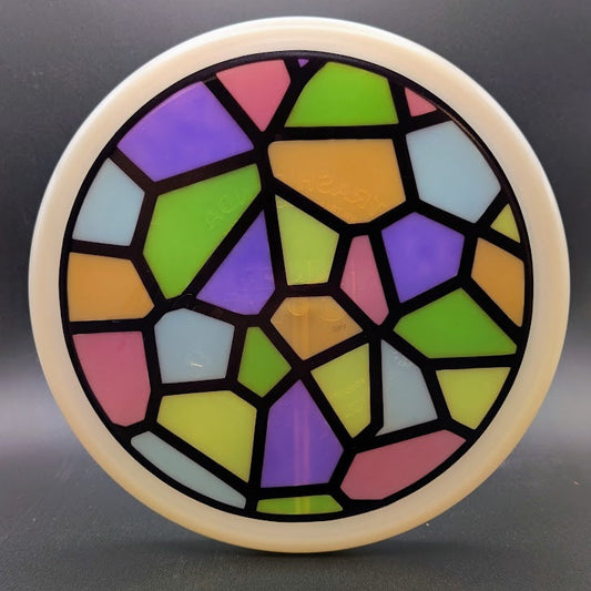 Dyed Trash Panda Lucas Carmichael Stained Glass Maria's Inner Core (Small Batch 010)