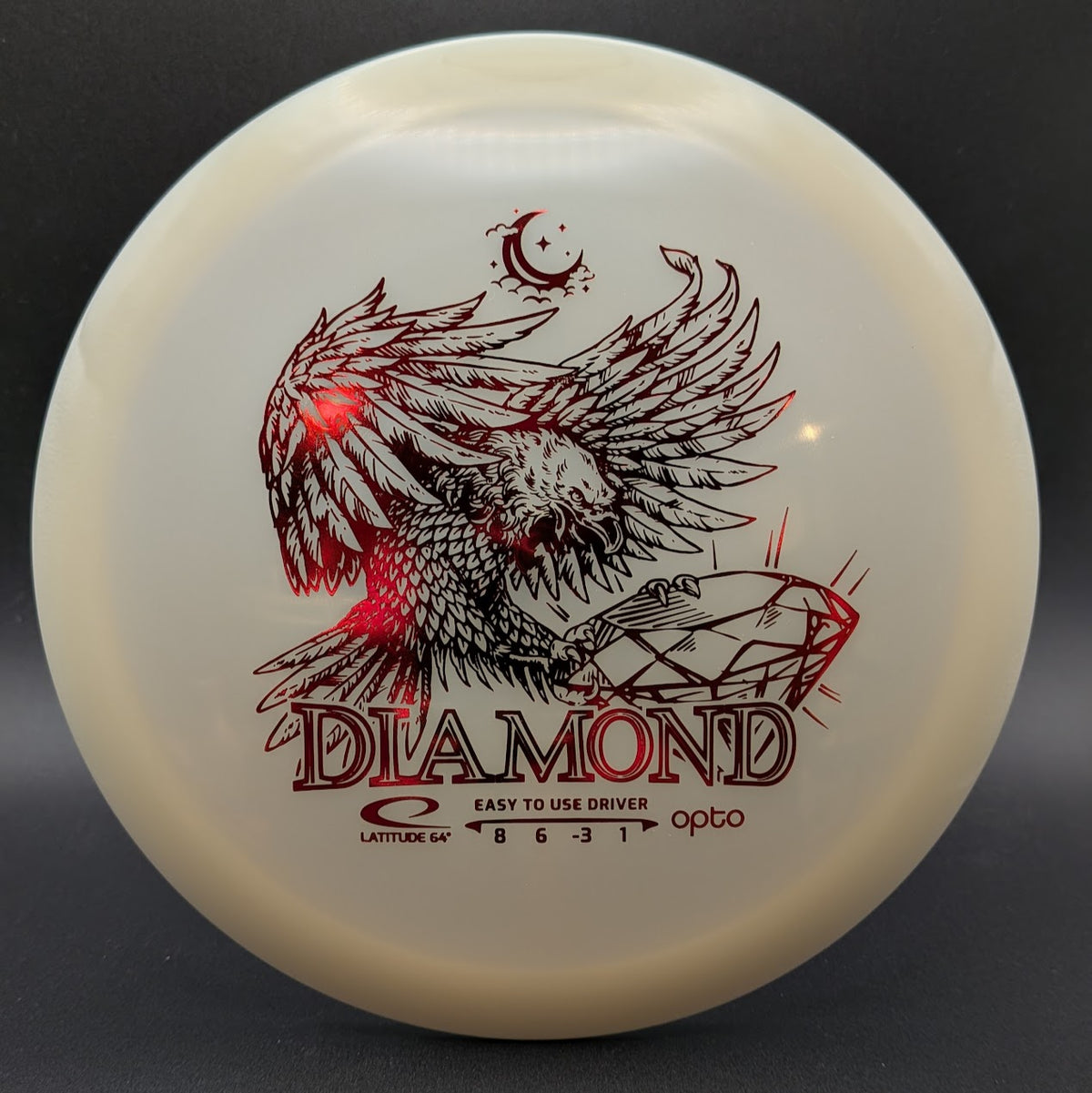 Opto Moonshine Diamond • 156g