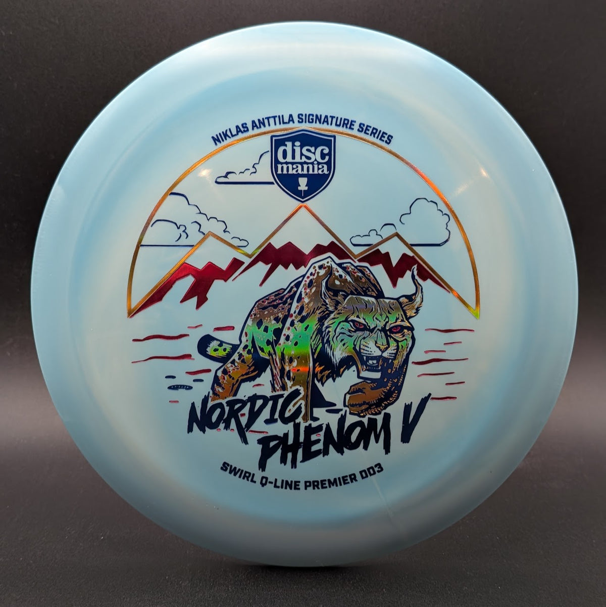 Nordic Phenom 5 • Niklas Anttila Signature Series Swirl Q-Line Premier DD3 • 173g