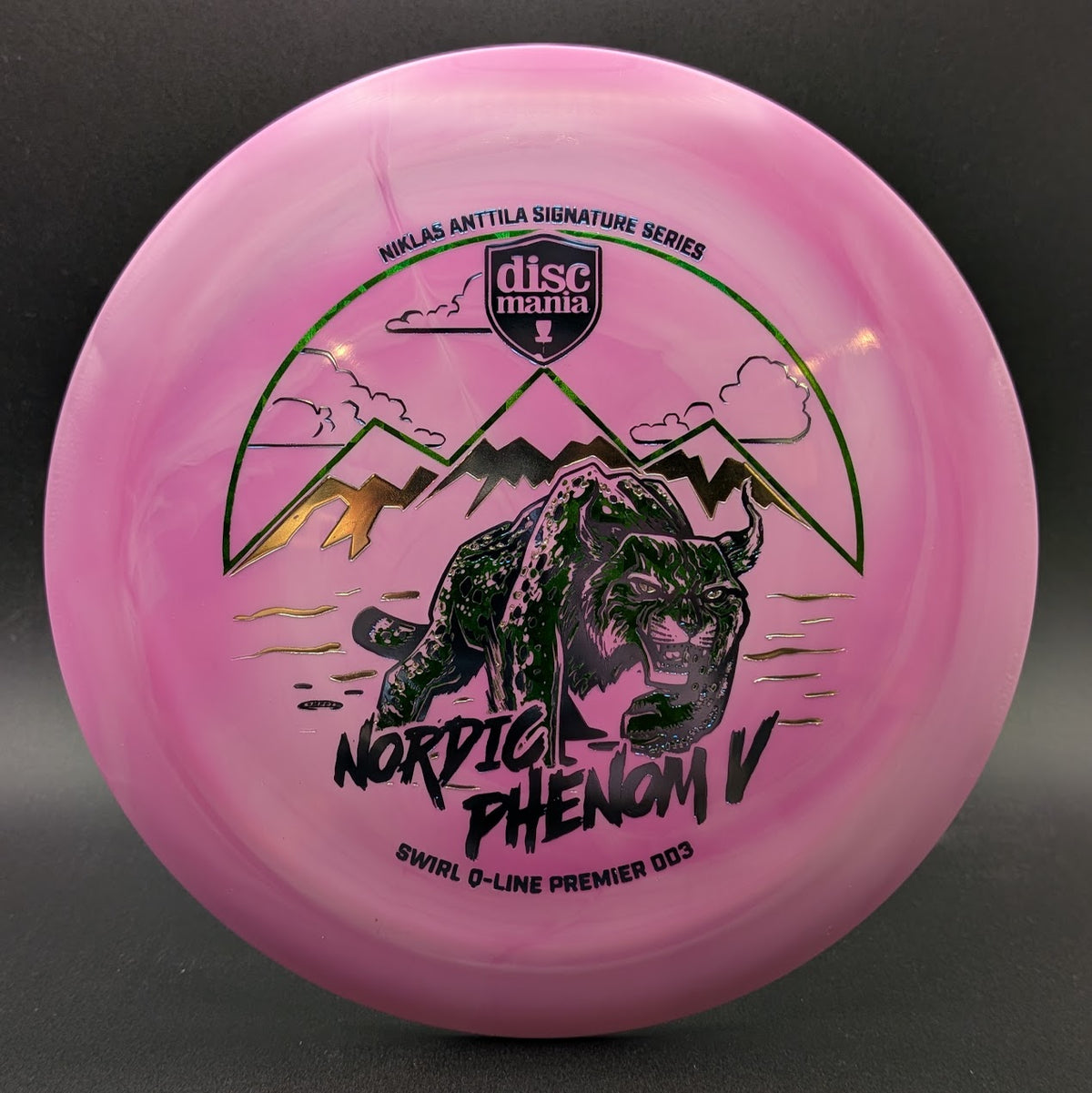 Nordic Phenom 5 • Niklas Anttila Signature Series Swirl Q-Line Premier DD3 • 173g