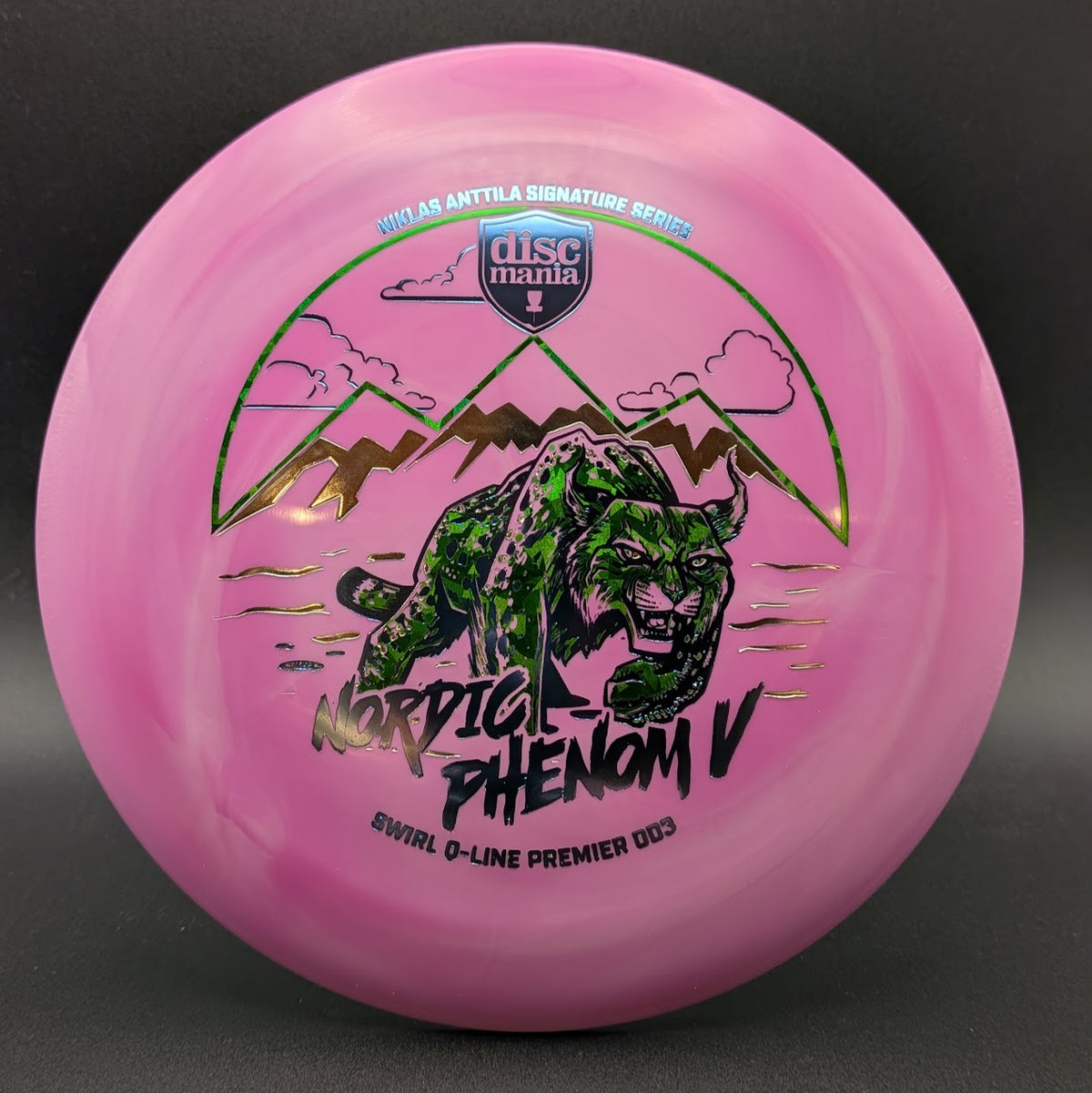 Nordic Phenom 5 • Niklas Anttila Signature Series Swirl Q-Line Premier DD3 • 173g