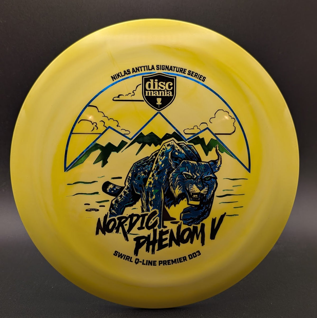 Nordic Phenom 5 • Niklas Anttila Signature Series Swirl Q-Line Premier DD3 • 175g