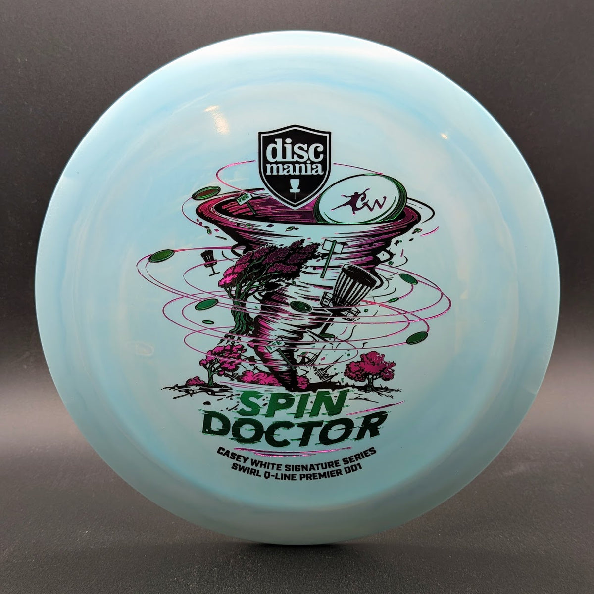 Spin Doctor • Casey White Signature Series Swirl Q-Line Premier DD1 • 173g