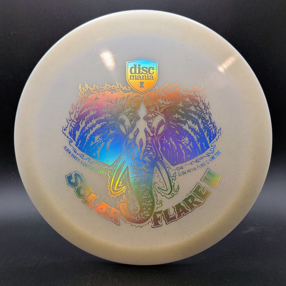Solar Flare 2 • Alden Harris Signature Series Glow Metal Flake C-Line FD3 • 174g