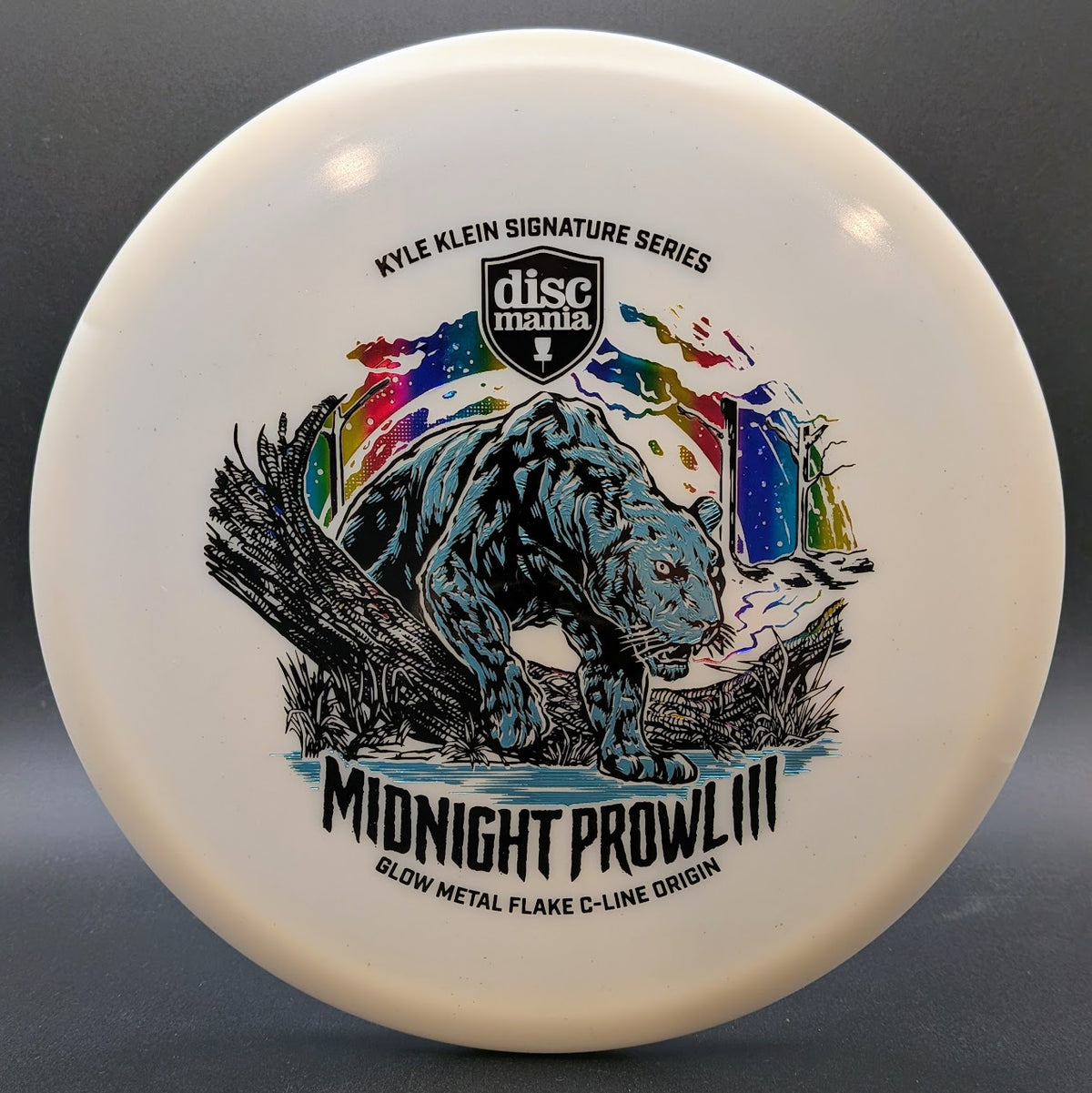 Midnight Prowl 3 • Kyle Klein Signature Series Glow Metal Flake C-Line Origin • 175g