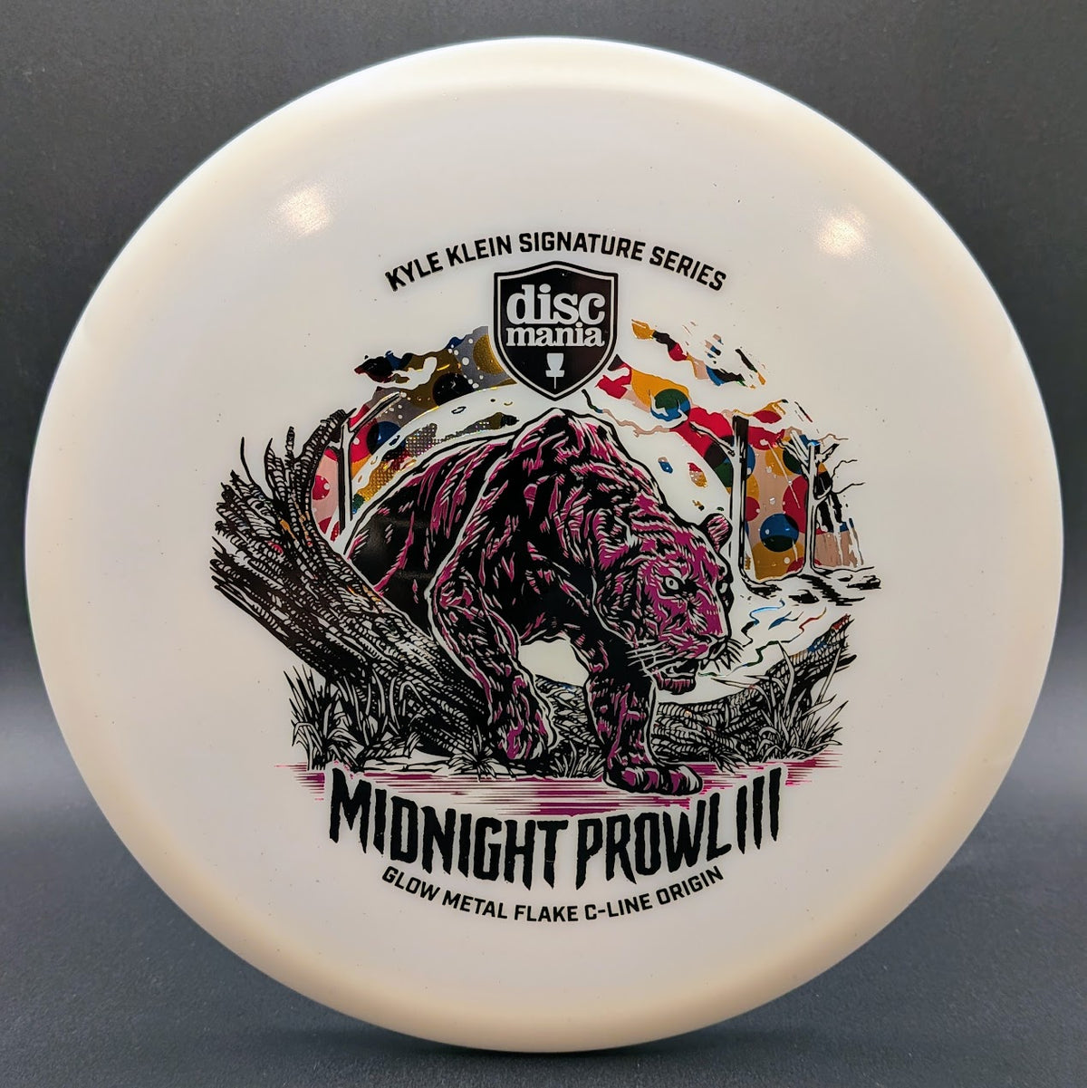 Midnight Prowl 3 • Kyle Klein Signature Series Glow Metal Flake C-Line Origin • 175g