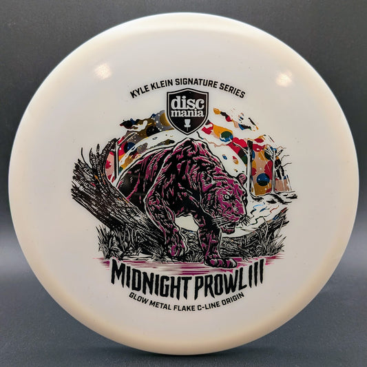 Midnight Prowl 3 • Kyle Klein Signature Series Glow Metal Flake C-Line Origin • 175g