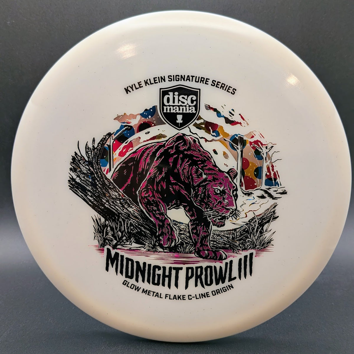 Midnight Prowl 3 • Kyle Klein Signature Series Glow Metal Flake C-Line Origin • 174g