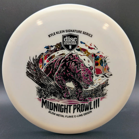 Midnight Prowl 3 • Kyle Klein Signature Series Glow Metal Flake C-Line Origin • 174g